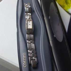Silver Seiko Watch